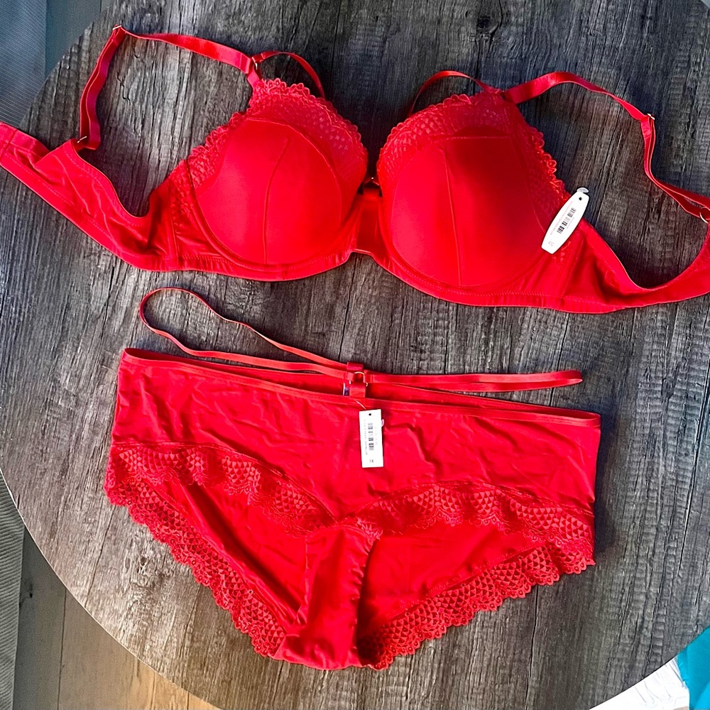 Adore Me bra and panty set